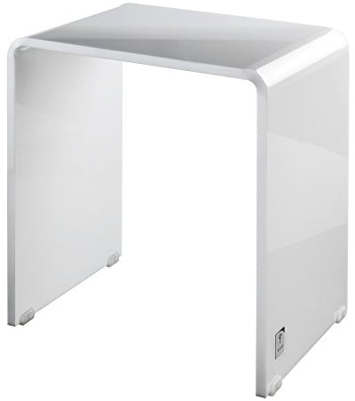 Joop! Badhocker Lifestyle weiß 42x47x30 cm
