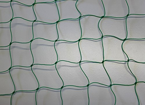 PieloBa Ballnetz Meterware Höhe 2,00 m grün Ballfangnetz Fangnetz Fußballnetz Netz