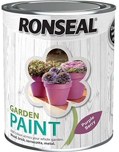 Ronseal General Purpose Garden Paint Purple Berry 750ml