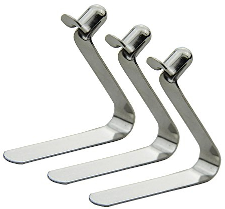 50?Single Button Clips Kajak Paddel Snap Spring Clip Zeltstange Clips(Button diameter 5mm single pin)
