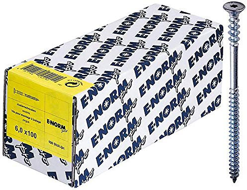 E-NORMpro Justierschraube galZn 6,0x110 (Inh. 50 Stück)