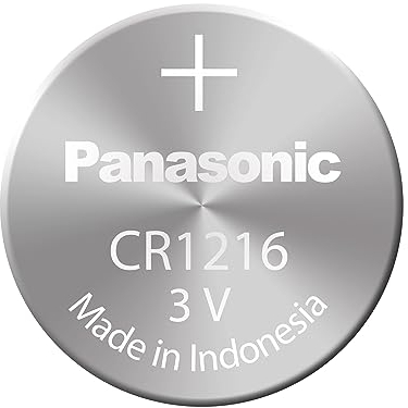 Panasonic Panasonic CR1216 3V batteryCR1216 Coin Battery DL1216 ECR1216 BR1216 280-208 DL1216B BR1216-1W CR1216-1W KCR1216 LM1216 5034LC - Consumable
