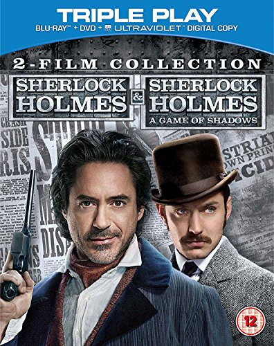 Sherlock Holmes and Sherlock Holmes: A Game of Shadows - 2 Film Collection [Blu-ray] [2009] [Region Free]