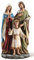 Joseph's Studio by Roman - Heilige Familie mit Kind Figur, Leben Christi, Renaissance-Kollektion, 24,8 cm H, Harz und Stein, religiöses Geschenk, Dekoration