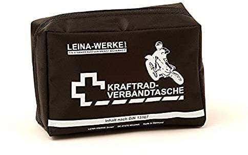Leina-Werke 17009 Kraftrad-Verbandtasche Typ II ohne Klett, Blau/Weiß