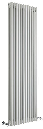 Milano Windsor White Cast Iron Style Vertical Triple Column Radiator - 1800mm x 560mm