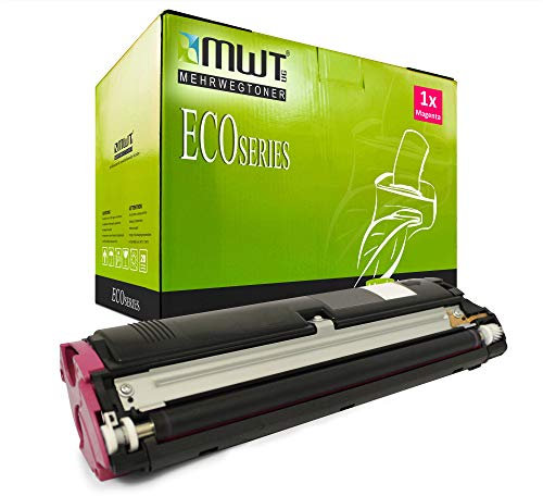 Mehrwegtoner MWT Toner Magenta kompatibel für Konica-Minolta QMS 2300 2350 - 2300 DL 2300DL - Alternative zu 1710517-007 XXL (4576411) BZW. 1710517-003 (4576415)