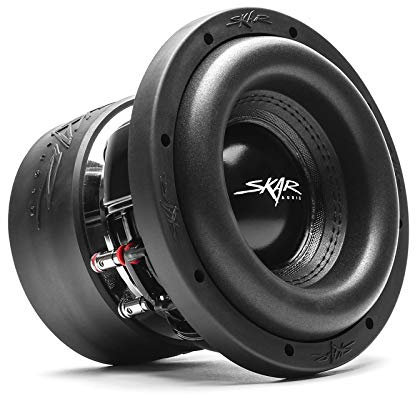 Skar Audio zvx-8 R2 40-500 Hz Passive Subwoofers for Car auto-subwoofer (Pressed Paper)
