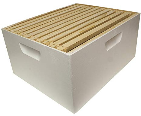 Harvest Lane Honey WWBCD-101 Deep Brood Box with Frames and Foundation