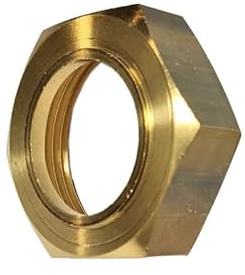 Écrou laiton à collet battu femelle 33x42 (11/4), cuivre 32