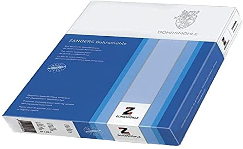 Premium-Briefpapier mit Wasserzeichen Gohrsmühle 100 g, DIN-A4, 200 Blatt, Glatt, matt, weiß – für besondere Ansprüche