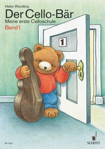 DER Cello-BÄR Band 1 : Meine ERSTE CELLOSCHULE - Eine 4-farbige, fröhliche Celloschule für den frühinstrumentalen Unterricht mit Kindern im Alter von 5-9 Jahren. - Noten/Sheet Music