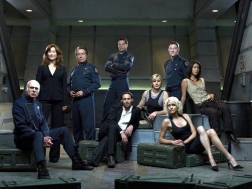 POSTERS Battlestar Galactica Bsg Cast Portrait 28 cm x 43 cm