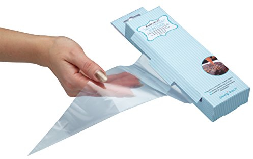 KitchenCraft Sweetly Does It Disposable Icing Piping Bags, 37 cm, Pack of 20