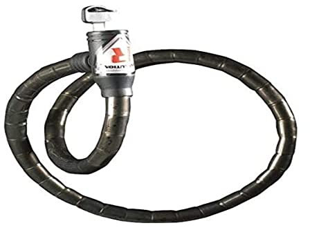 Bottari Spa 64921 Magnum 66 Cable antirrobo con candado y llave de diámetro 18 mm, 800 mm, color negro