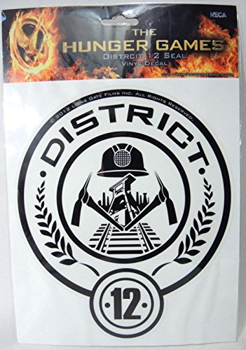 The Hunger Games Movie Vinyl Aufkleber – District 12