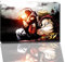 street fighter Bild auf Leinwand -- 120x80 cm fertig gerahmte Kunstdruckbilder als Wandbild - Billiger als Ölbild oder Gemälde - KEIN Poster oder Plakat