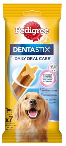 Pedigree Dog Snacks Dentastix Dental Care Snacks for Large Dogs (1 x 7 Pack)