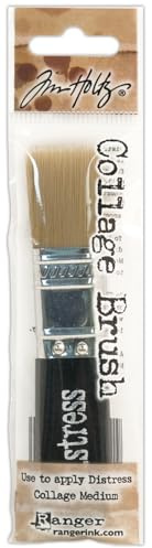 Ranger TDA50872 Tim Holtz Distress Collage Brush-3/4, 3/4