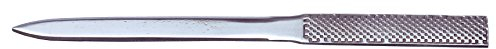 Wedo 147555 Brieföffner (mit verchromter Edelstahlklinge, guillochierter Griff, 23 cm) silber