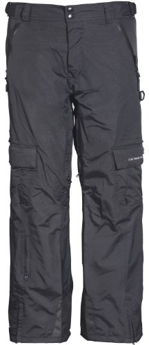 Cox Swain Herren 2-Lagen Ski-/Snowboardhose Ice Limited, Colour: Black, Size: XXL