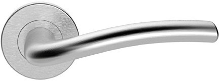 Carlisle Brass SZC040SC Cuatro Concealed Lever on Round Rose Satin, Silver, 51 mm