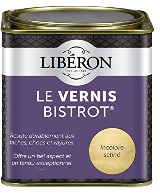 Libéron Vernis bistrot pour meubles et objets, Incolore, 0,5L