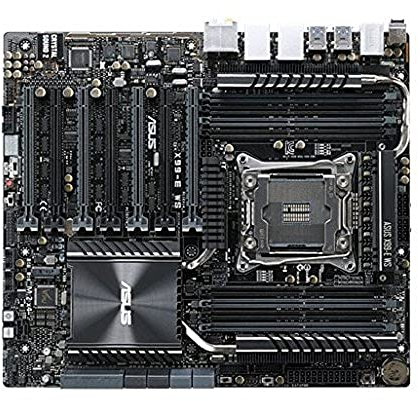 ASUS X99-E WS Mainboard Sockel 2011-v3 (ATX, Intel X99, 8x DIMM, 8x SATA 6GB/s, 1x SATA Express, M.2 Schnittstelle)