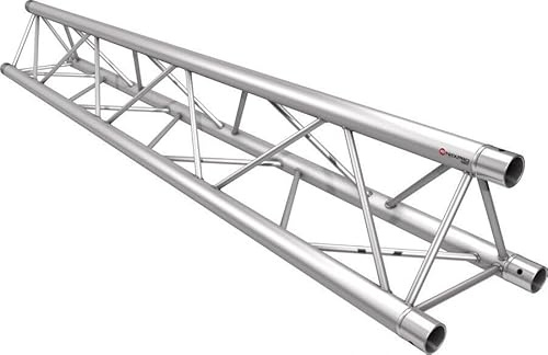 Naxpro-Truss FD 23 Traverse 150 cm | 3-Punkt Aluminium Traverse | TÜV geprüft | 220 mm Kantenmaß | inkl. Konusverbinder, Bolzen & Splinte | EN AW 6060 T66 | für Bühnen-, Messe- & Ladenbau