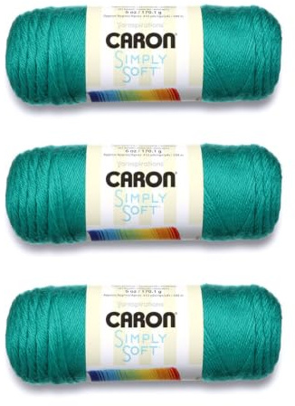 Caron Simply Soft 170g - COOL GREEN
