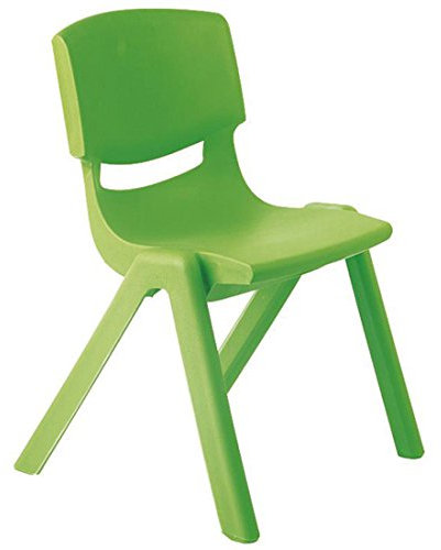 Silla infantil mariposa, apilable, multicolor verde Talla:H 26 cm