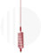 Tornado Stinger CB Radio Antenna (Red)
