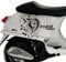 Grafix Werbung u. Design Aufkleber - mit Stil ans Ziel für Vespa S Roller & Scooter Vinyl schwarz