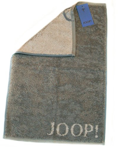 Joop! 1600 Classic Doubleface Gästetuch (30 x 50 cm, Graphit) 3er Set