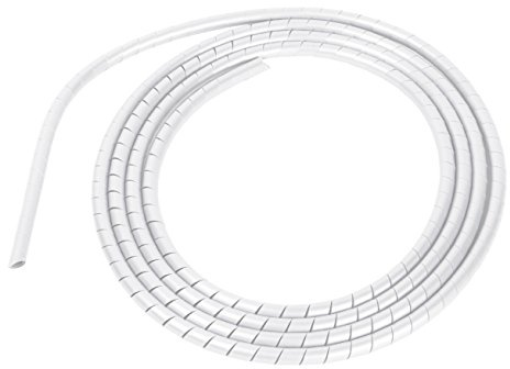 Dataflex 33.250 weiß – Kabelschutz (weiß, 25 m, 9 mm)