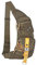Innturt Bodybag-Rucksack, Nylon - Medium-Army Green