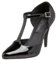 Pleaser VANITY-415, Damen Pumps - Schwarz (Schwarz (Blk Pat)) - 45 EU ( 12 UK )