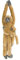 Wild Republic 14479 15262 - Plüschtier - Hanging Monkey - Langur, Mama mit Baby, 51 cm