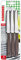 Kaimano Dinamik KDN021506 - Lot de 6 Couteaux de Table, Lame dentelée, Couleurs Assorties