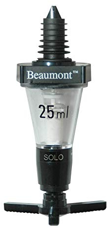 5 Spirit Measures Drinks Bar Optics Measure 25ml