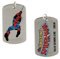 Spiderman Dog Tag Necklace