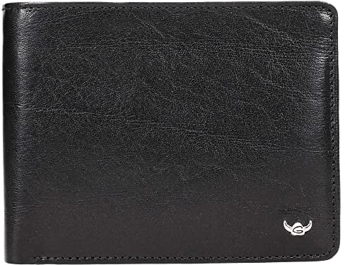 Golden Head Colorado RFID Protect Billfold Coin Wallet Black