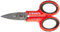 Wurth 0714036317 Ciseaux en Acier Inoxydable avec Pince à dénuder, Red