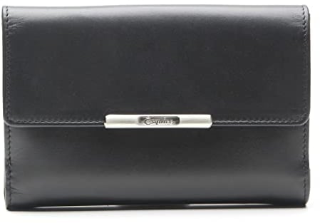 Esquire Helena Geldbörse Leder 14 cm schwarz