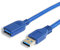 Zheino 5M Rallonge Câble USB 3.0 mâle A vers Femelle USB 3.0 AM to AF Câble d'Extension SuperSpeed Mâle vers Femelle, 5 Gbit/s de Transfert de données Ultra Rapide synchronisation - Bleu