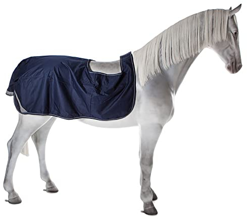 Bucas Riding Rug - Navy/Silver, Groesse:155