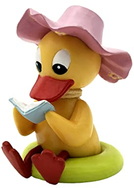Bullyland 43653 - Spielfigur Schnatterinchen aus Unser Sandmännchen, ca. 5 cm, detailgetreu, ideal als kleines Geschenk für Kinder ab 3 Jahren