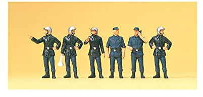Preiser 1/87 th – pr10232 – Modelleisenbahnen – Feuerwehr Französisch