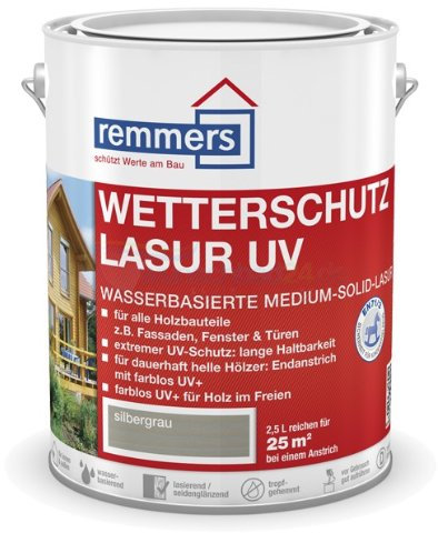 Remmers Wetterschutz-Lasur UV - farblos UV+ 2,5L