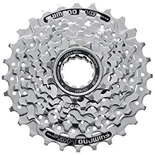 Shimano Kassette 8 Fach Kasette, Silber-Silber, 17 x 17 x 6 cm